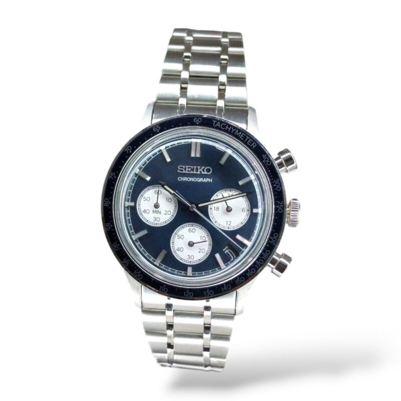 Seiko Men’s Quartz Chronograph Watch in Blue