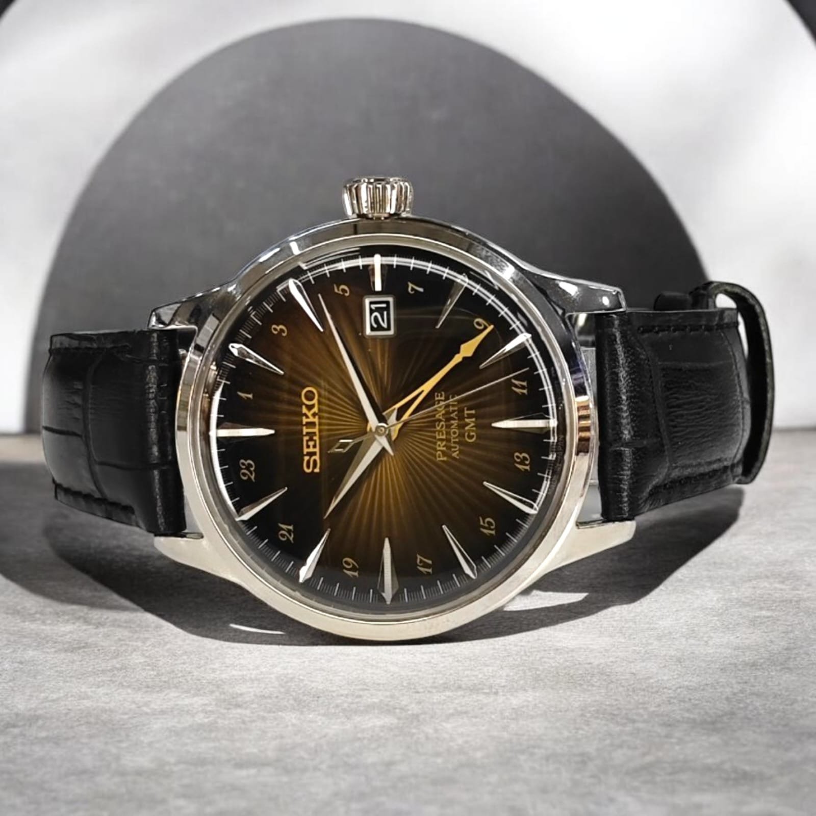 Seiko Presage ‘Rusty Nail’ Cocktail Time GMT - Image 3