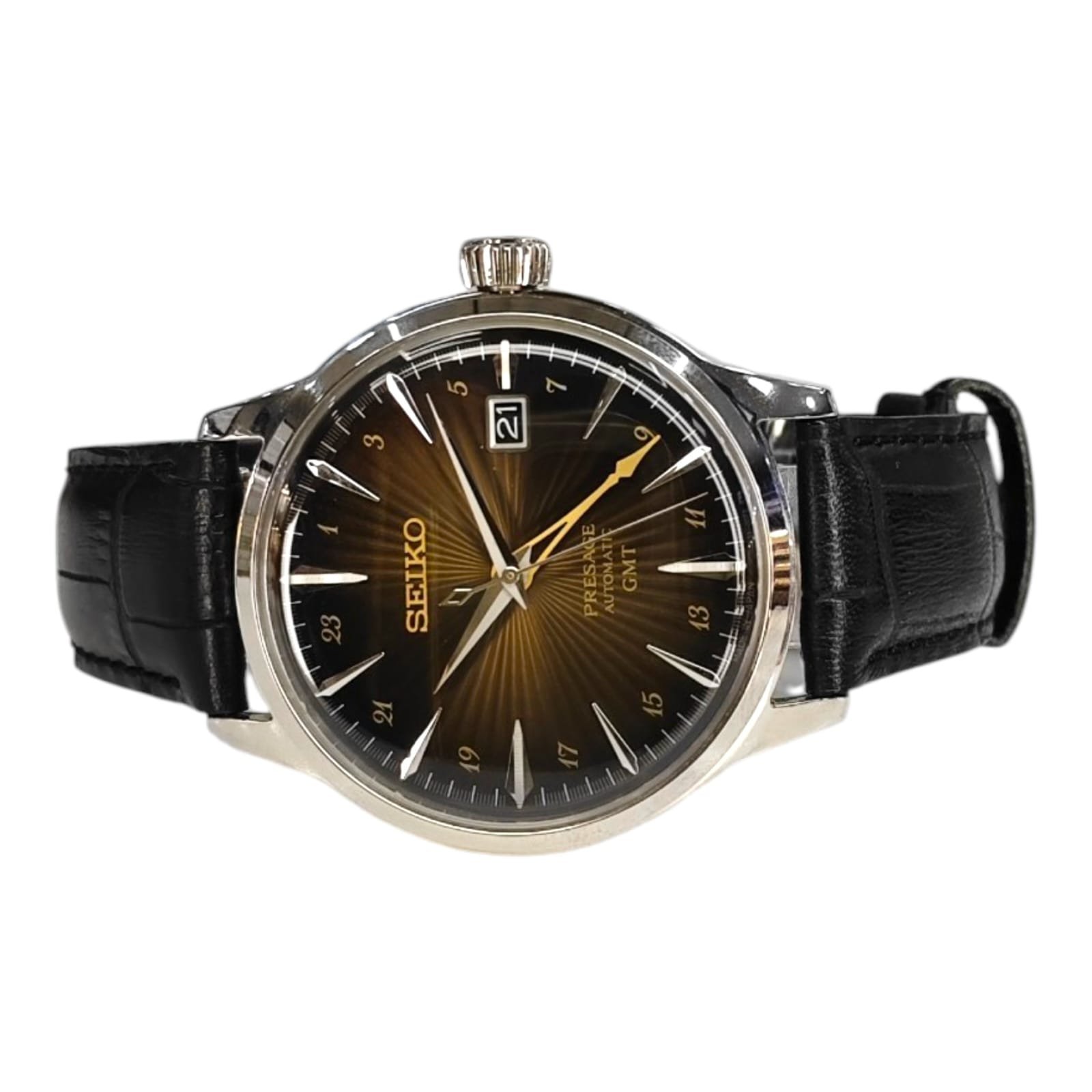 Seiko Presage ‘Rusty Nail’ Cocktail Time GMT - Image 4