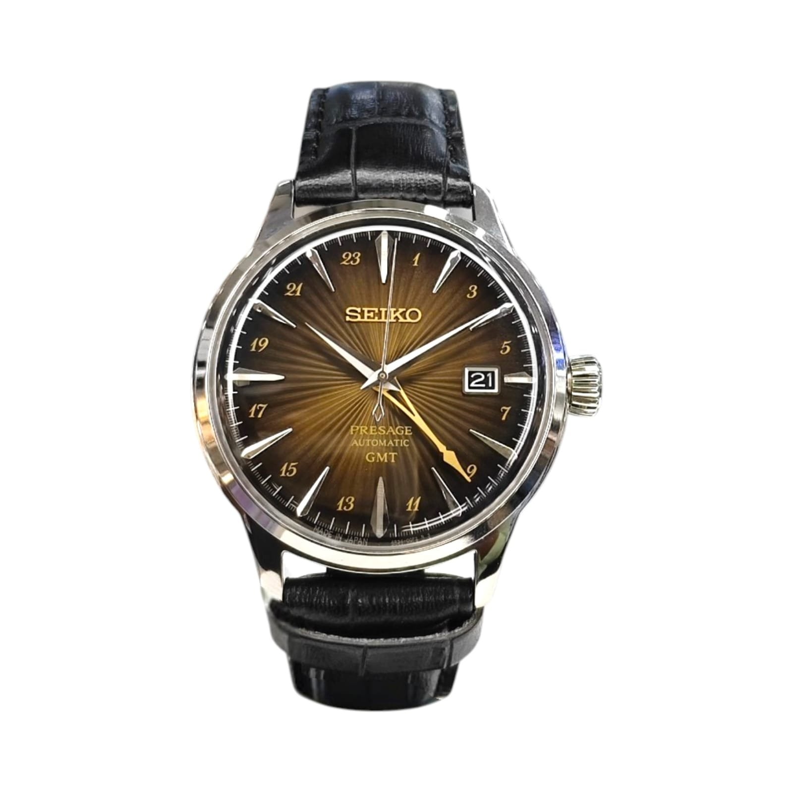 Seiko Presage ‘Rusty Nail’ Cocktail Time GMT - Image 2