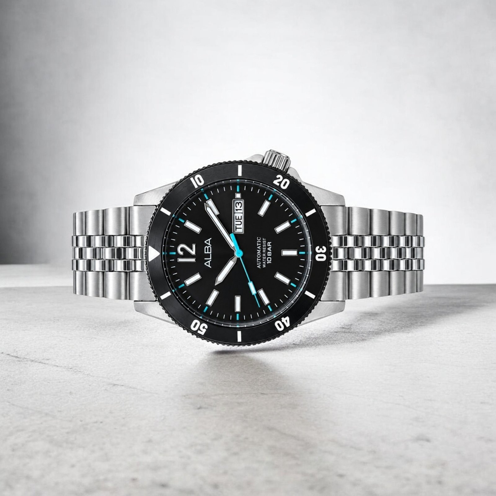 Alba Black Dial Automatic Watch - Image 3