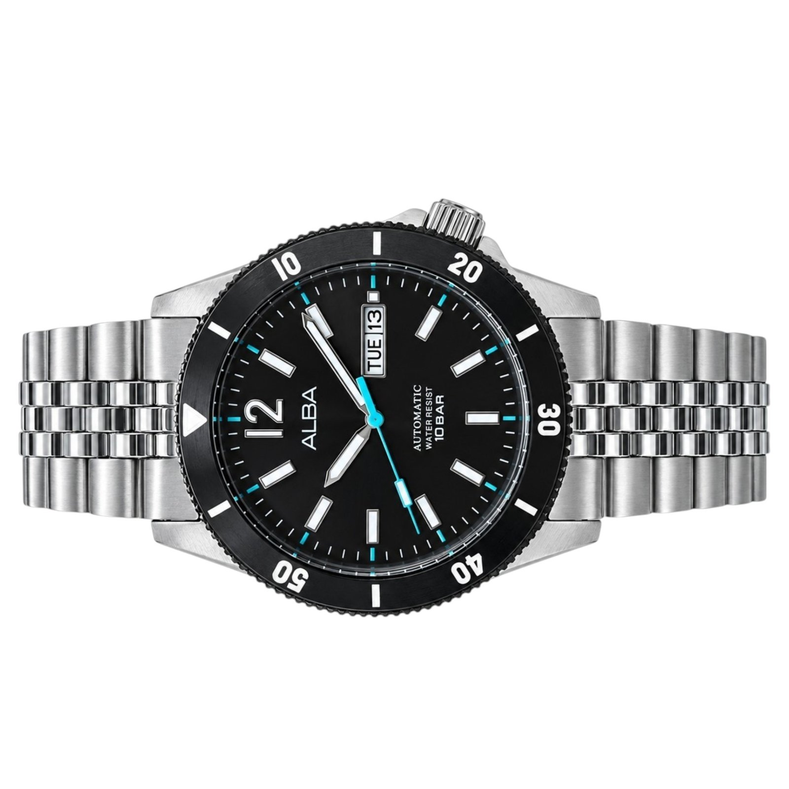 Alba Black Dial Automatic Watch - Image 4